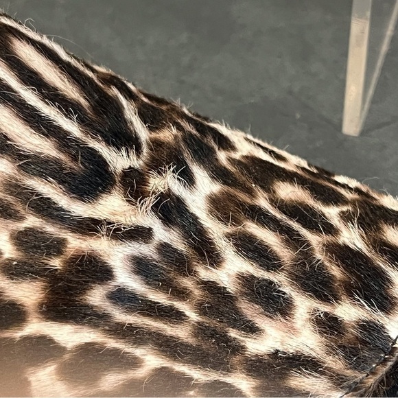 Anyi Lu sz 39.5 US 9 Leopard calf hair loafers Shoes - Picture 8 of 13
